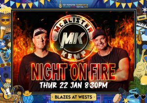 McAlister Kemp Tamworth Festival Poster