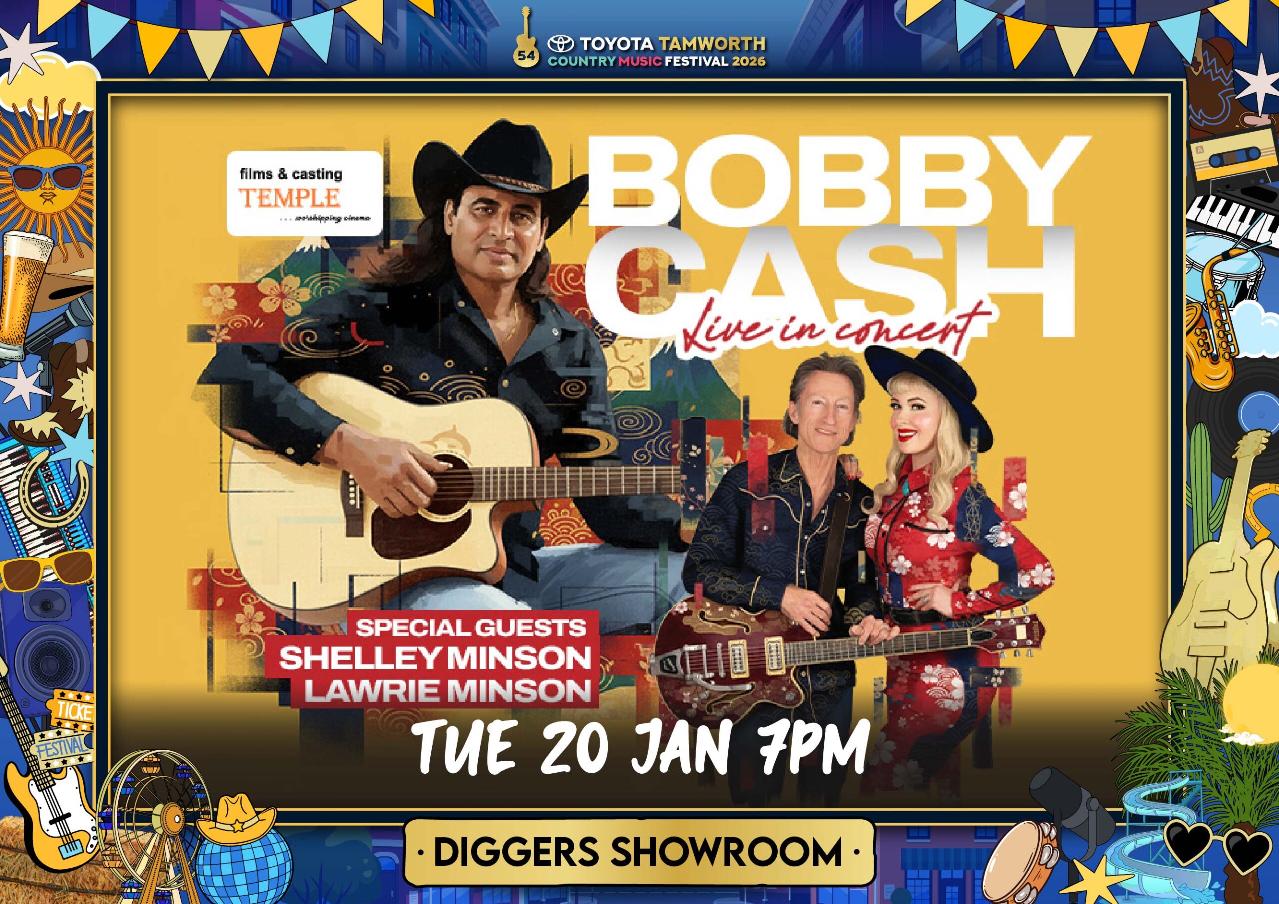 Bobby Cash Live In Concert