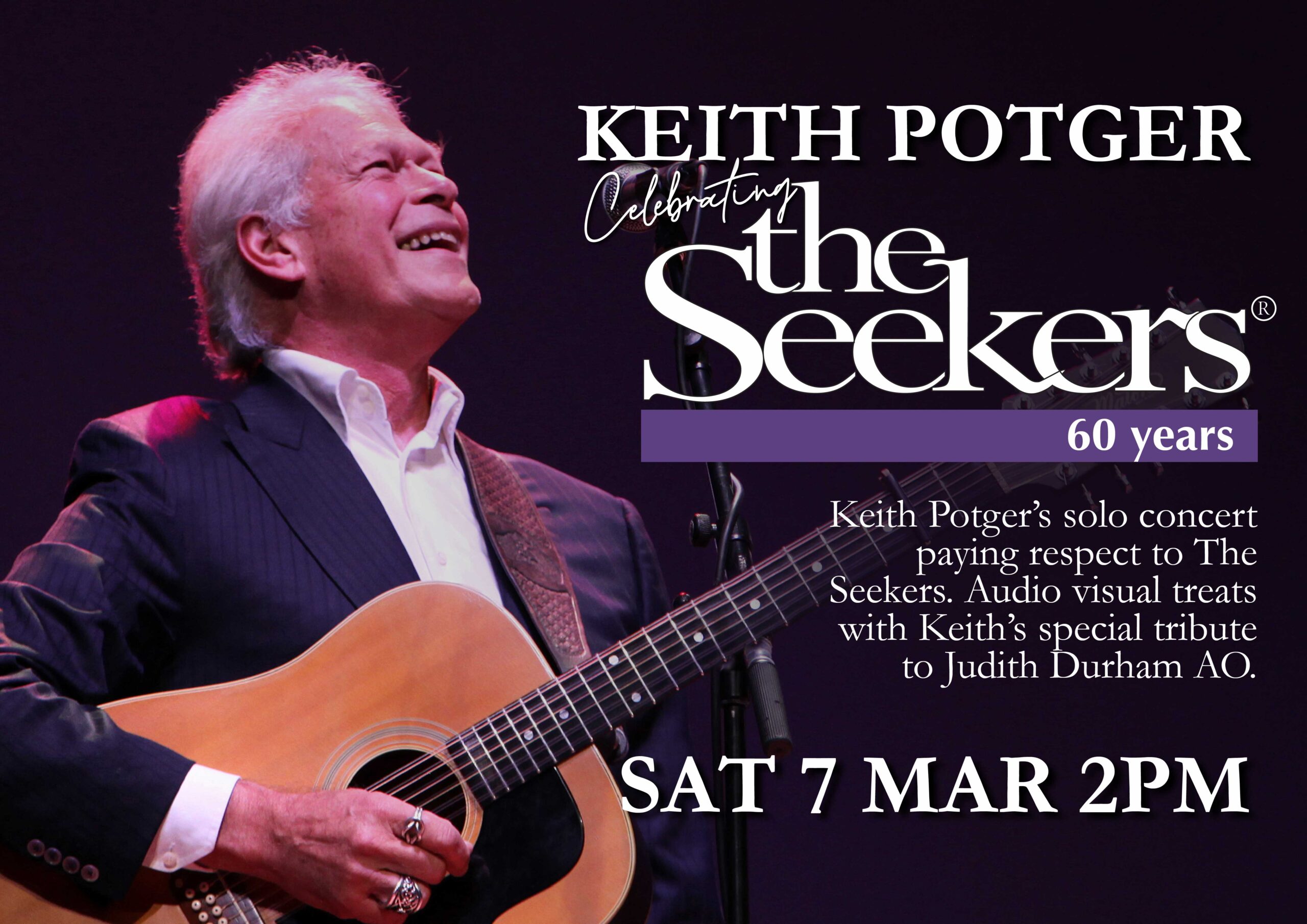Keith Potger – Celebrating the Seekers: 60 Years