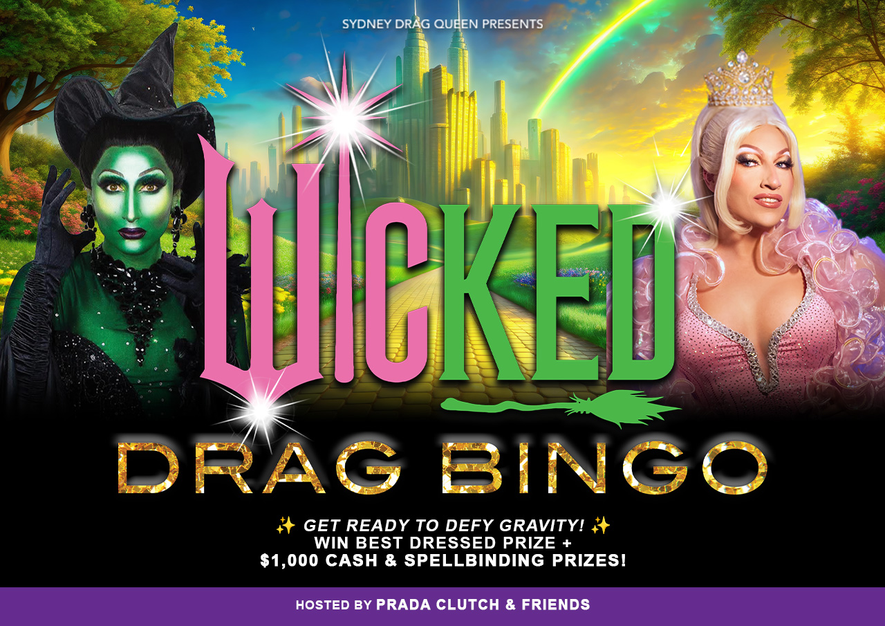 WICKED Drag Bingo