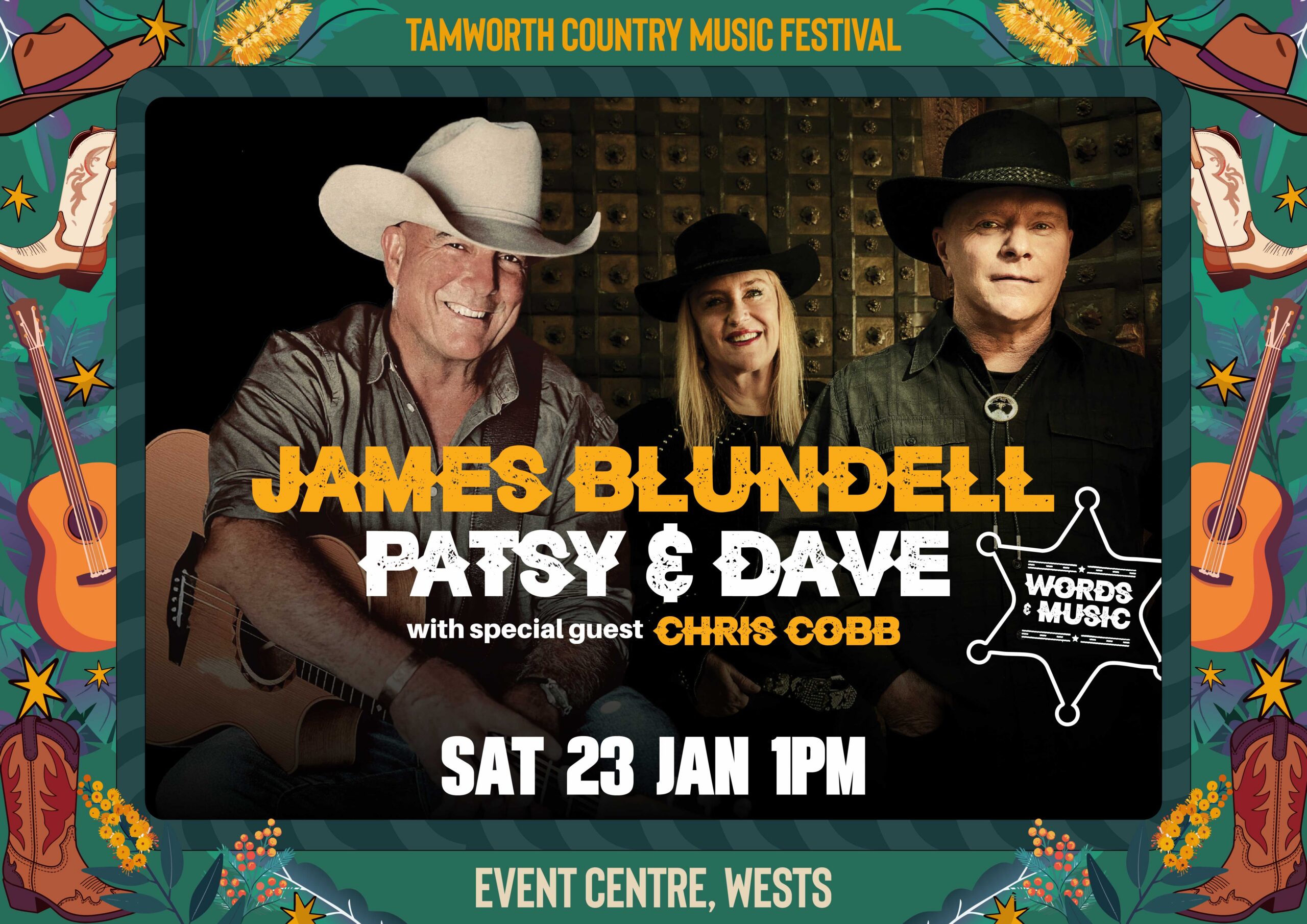 James Blundell and PATSY & DAVE